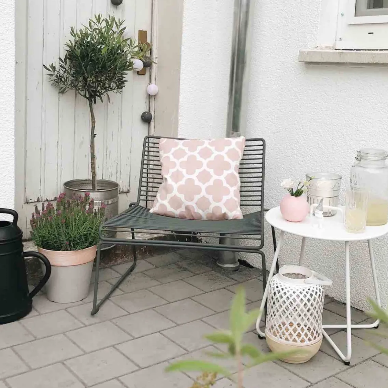 Loungestoel Hee zwart
