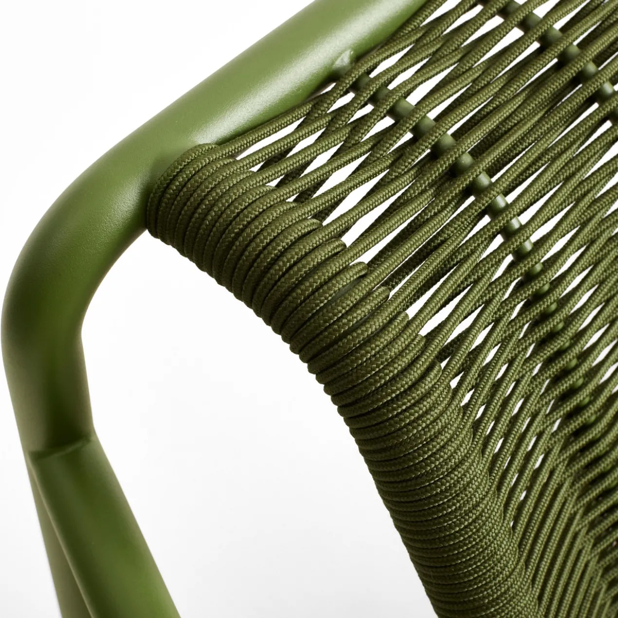 Loungestoel Palissade Cord laag olive