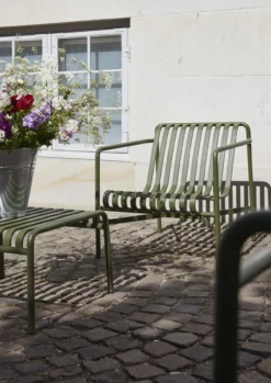 Loungestoel Palissade laag olive