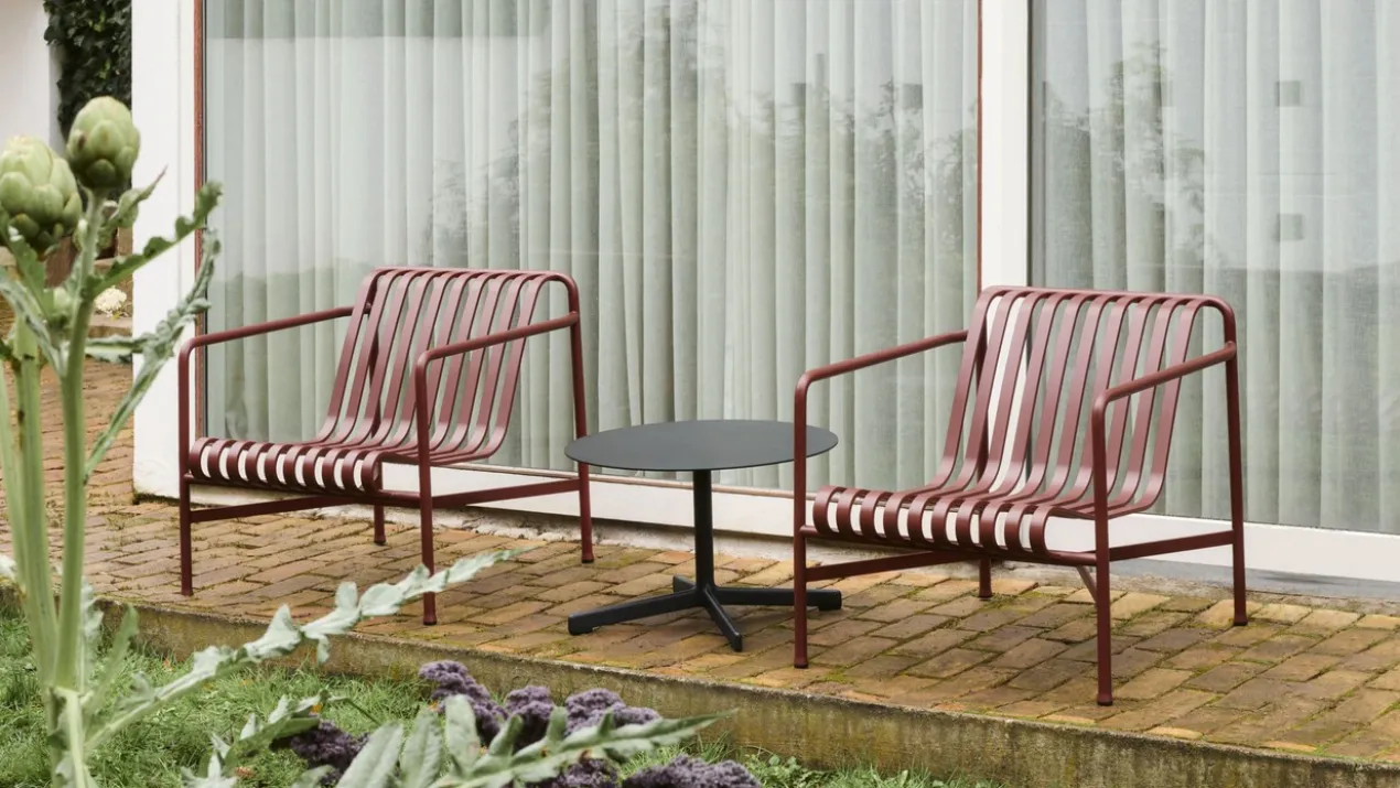 Loungestoel Palissade laag olive