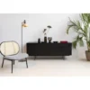 Lounge stoel spike naturel/grijs