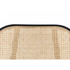 Lounge stoel spike naturel/grijs