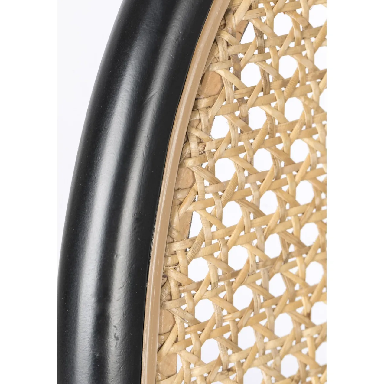 Lounge stoel spike naturel/grijs