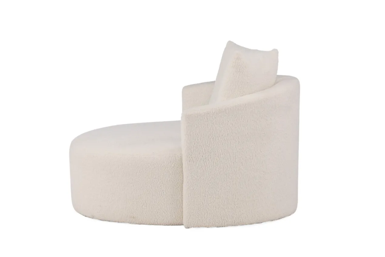 Loveseat Kathleen teddy Wit