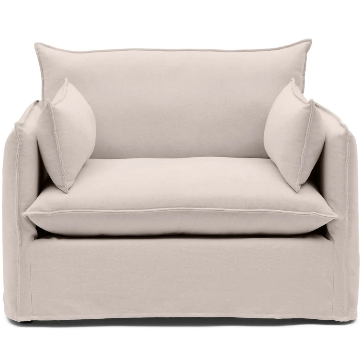 Loveseat Mare shadow grey