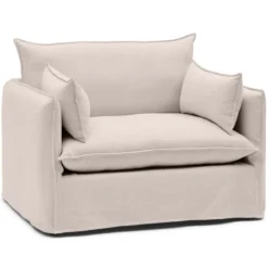 Loveseat Mare shadow grey