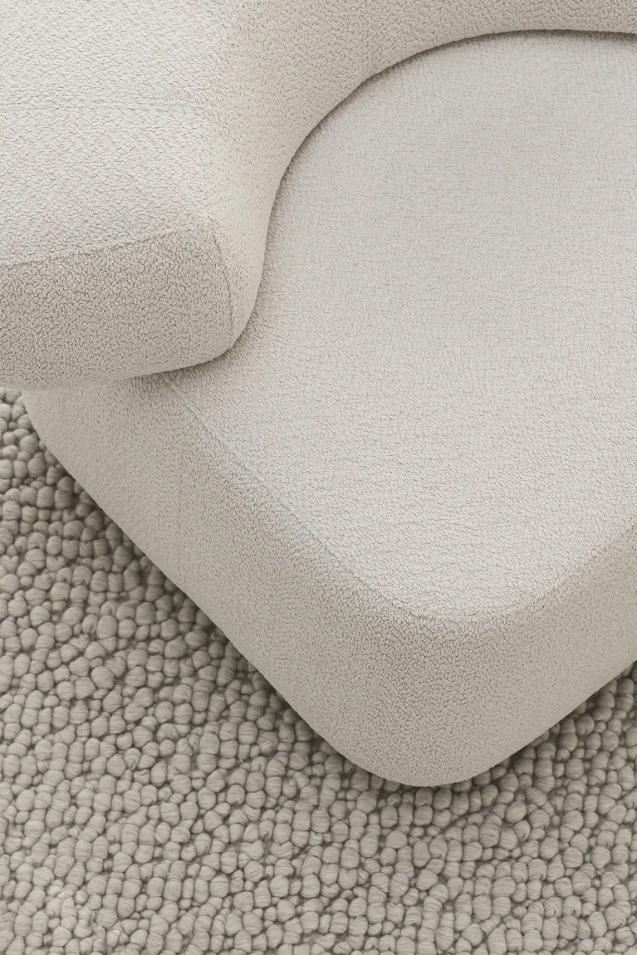 Luna Lounge 1 Seater Facet 1037 frame zwart