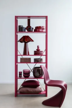 Lundia boekenkast - Bordeaux red #1