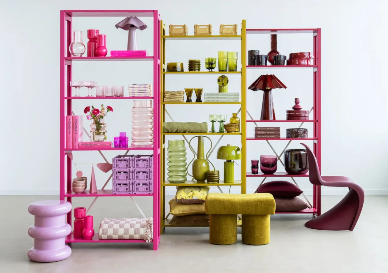 Lundia boekenkast - Hot pink #1