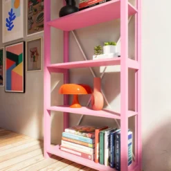 Lundia boekenkast - Hot pink #1