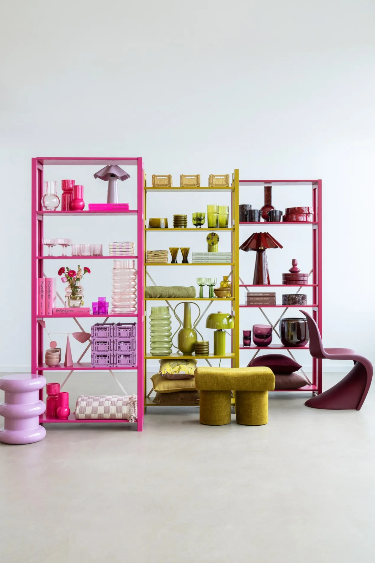 Lundia boekenkast - Mustard green #1