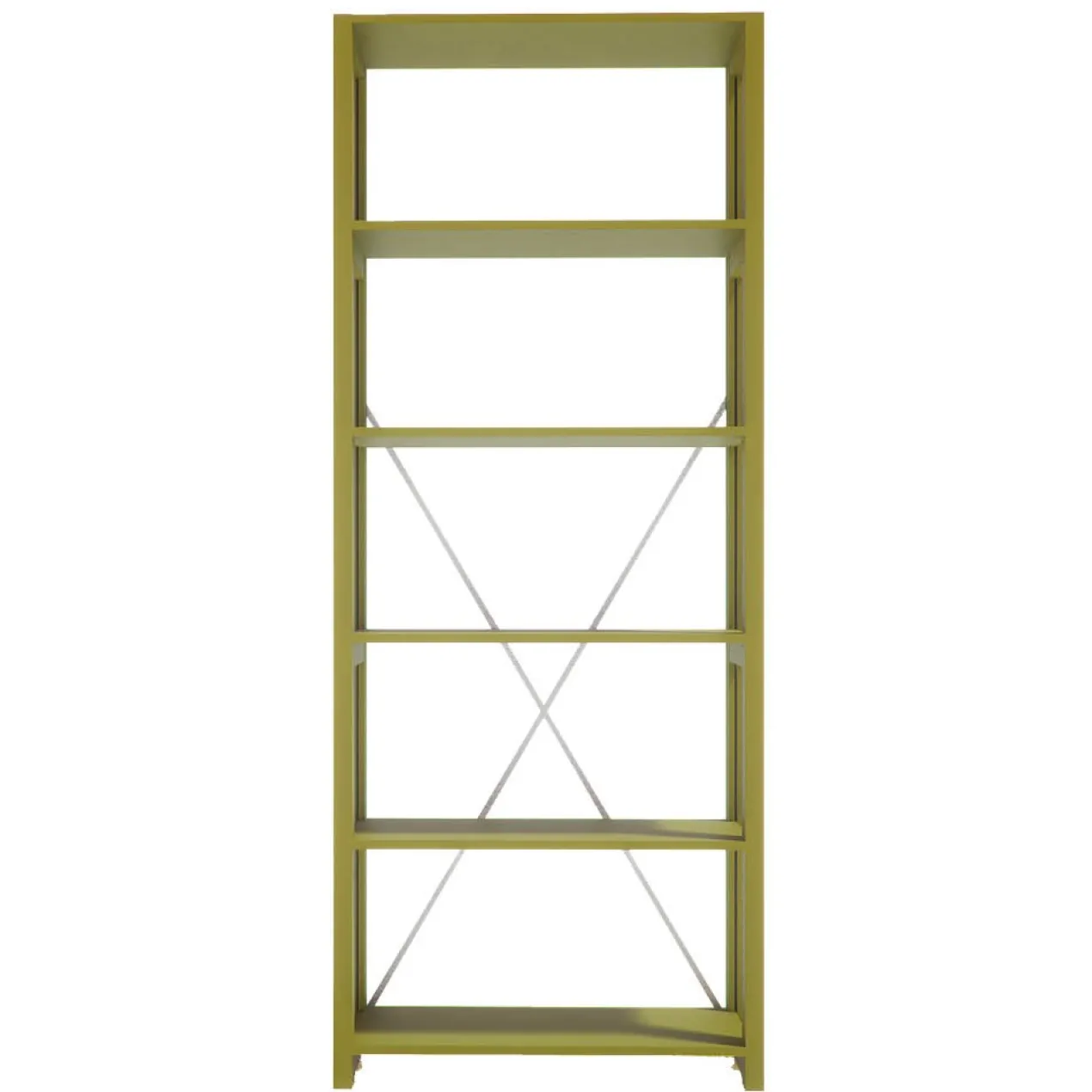 Lundia boekenkast - Mustard green #1