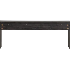 Maan sidetable mdf donkerbruin