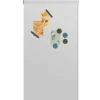 Magneetbehang luxe krijtbord lichtgrijs 100x250 cm