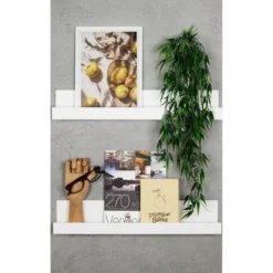 Magneetbord dessin – beton grijs 60x140 cm