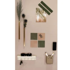 Magneetbord mat – krijtbord heartwood 60x140 cm