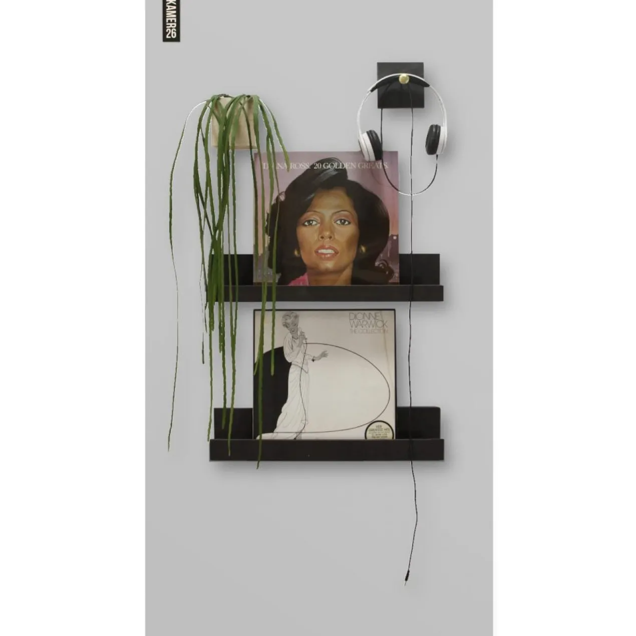 Magneetbord mat – krijtbord lichtgrijs 60x100 cm