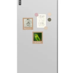 Magneetbord mat – krijtbord lichtgrijs 60x140 cm