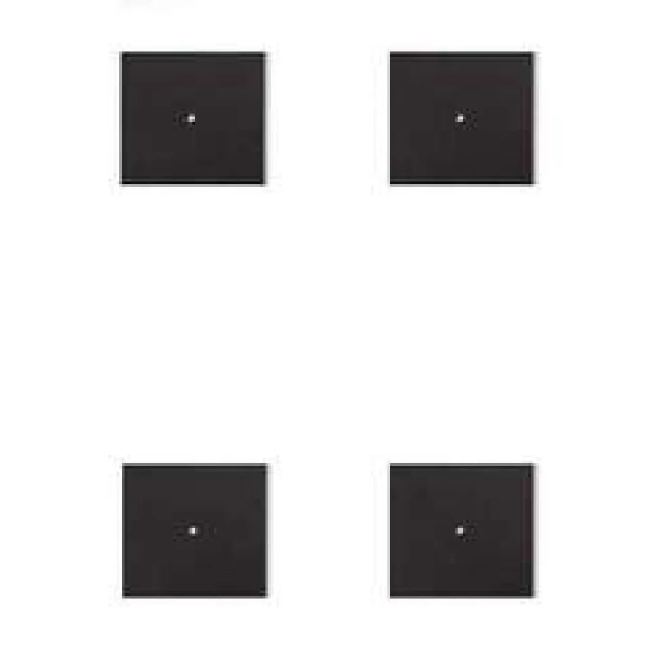 Magneetbord mat - krijtbord wit 60x100 cm