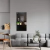 Magneetbord mat - krijtbord zwart 60x100 cm