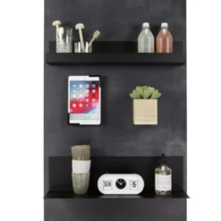 Magnetische boekenplank large zwart
