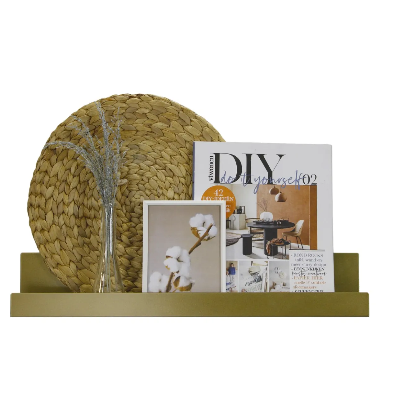Magnetische boekenplank large goud