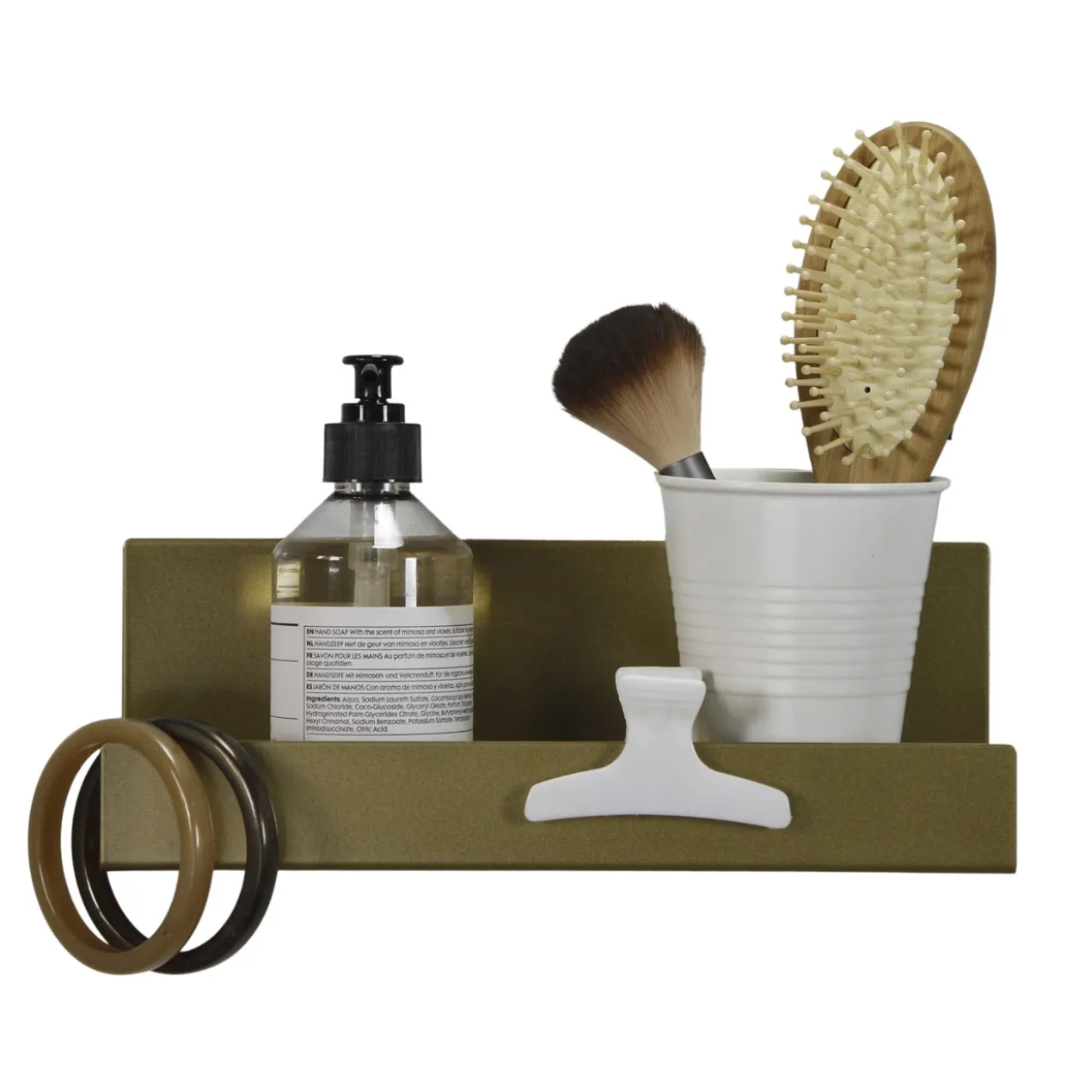 Magnetische boekenplank medium goud