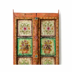 Malhar - Antiek Teakhouten Deur Paneel 165cm