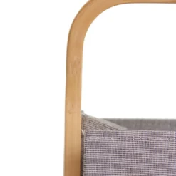 Mand bamboe recycled textiel