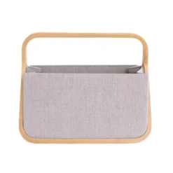 Mand bamboe recycled textiel
