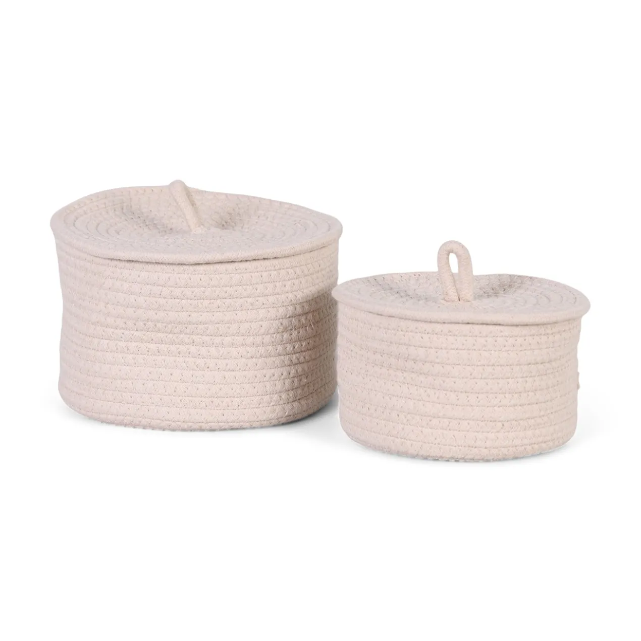 Mand Boas off-white - set van 2