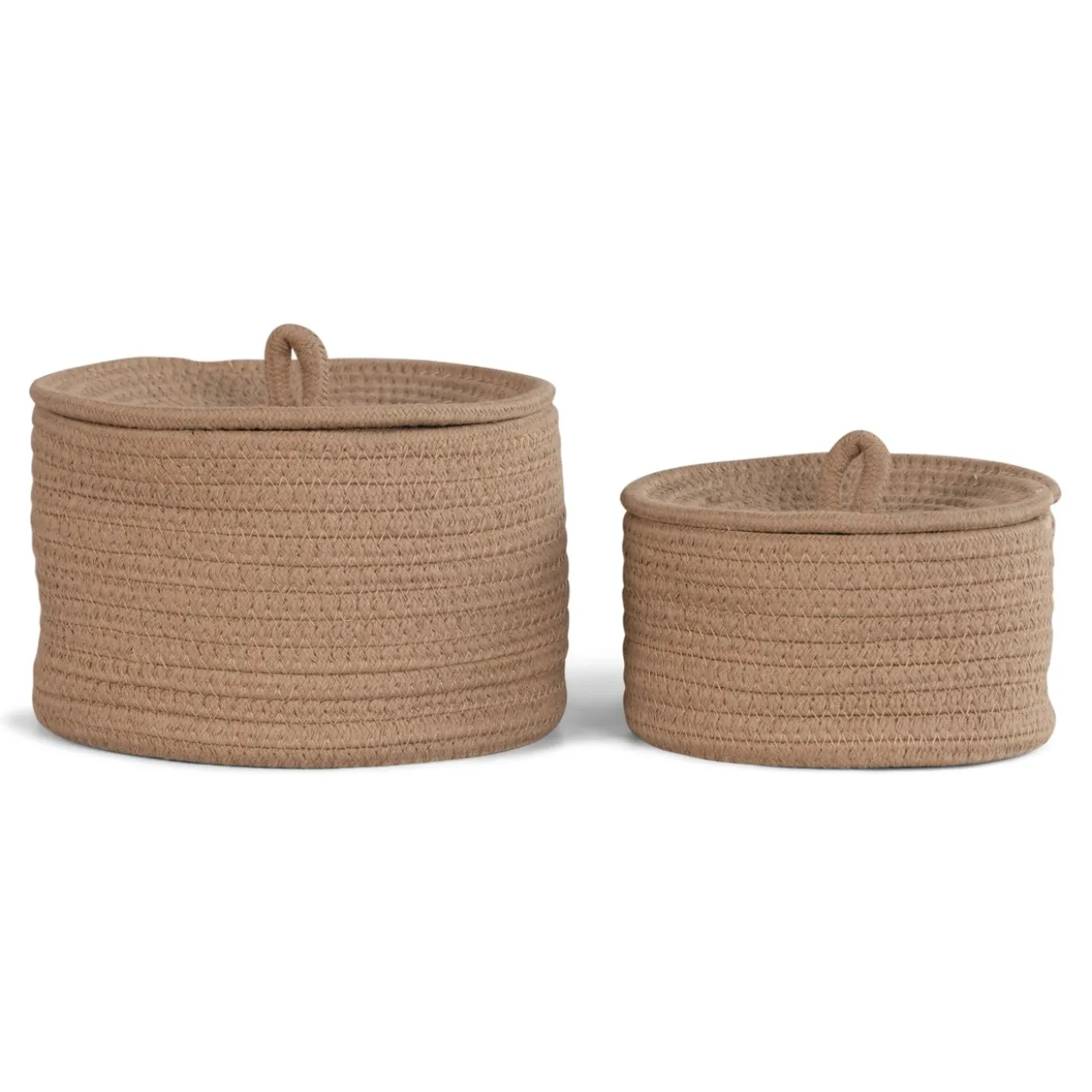 Mand Boas warm beige - set van 2