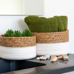 Mand Feline - set van 2 Wit