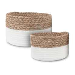 Mand Feline - set van 2 Wit