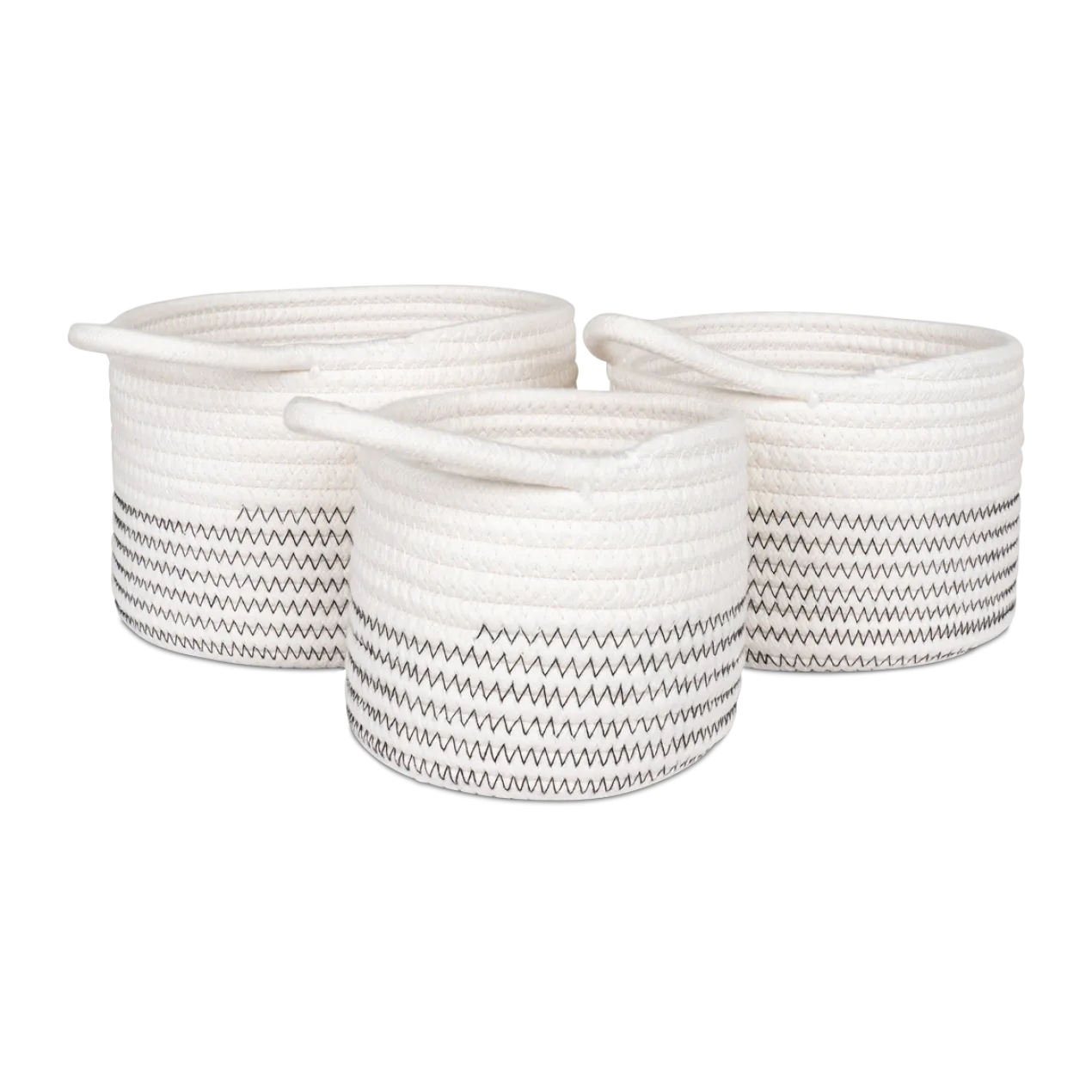 Mand Sascha - set van 3 Wit