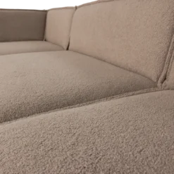 Manu chaise longue bank links teddy taupe [fsc]