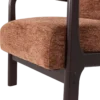 Mark fauteuil chenille bruin
