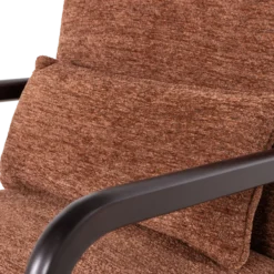 Mark fauteuil chenille bruin