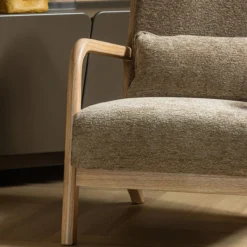 Mark fauteuil chenille zand