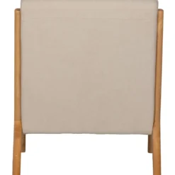 Mark fauteuil geweven stof naturel