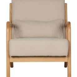 Mark fauteuil geweven stof naturel