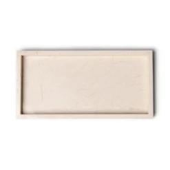 Marmer dienblad tray 15x30cm beige
