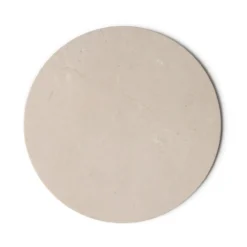 Marmer rond dienblad Ø30cm beige