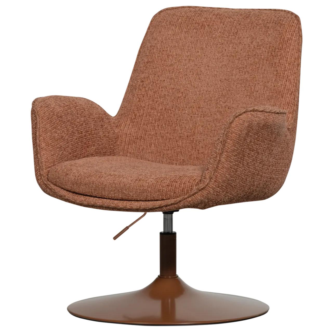 Marten in hoogte verstelbare fauteuil oranje