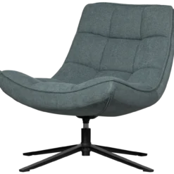 Maudi draaifauteuil blauw
