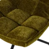 Maudi draaifauteuil chenille structuur groen