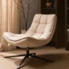 Maudi draaifauteuil naturel