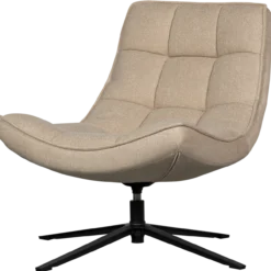Maudi draaifauteuil naturel