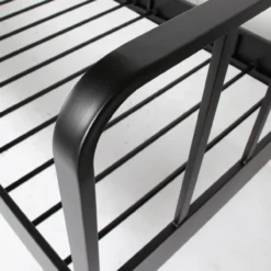 Mees bed metaal zwart 90x200 cm