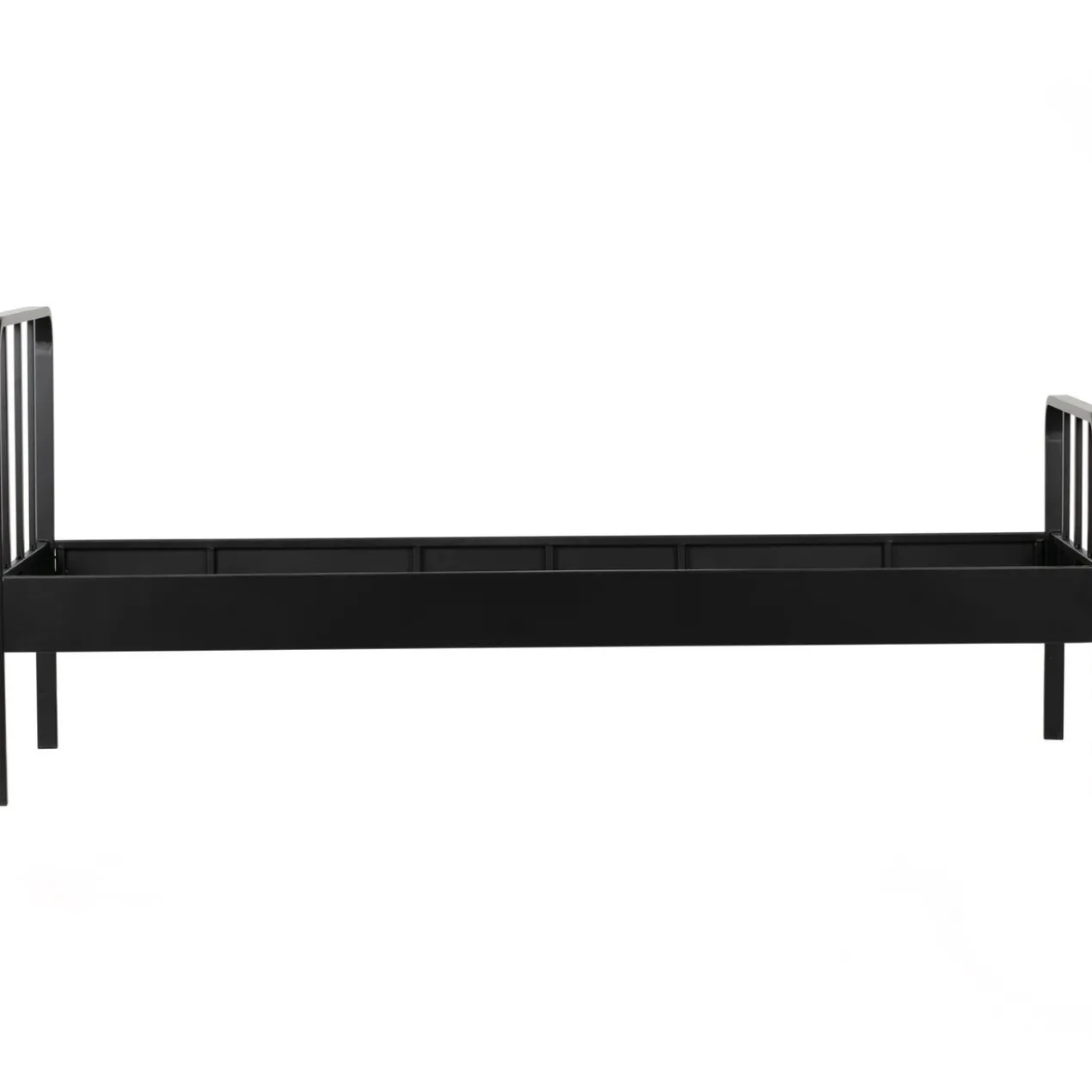 Mees bed metaal zwart 90x200 cm